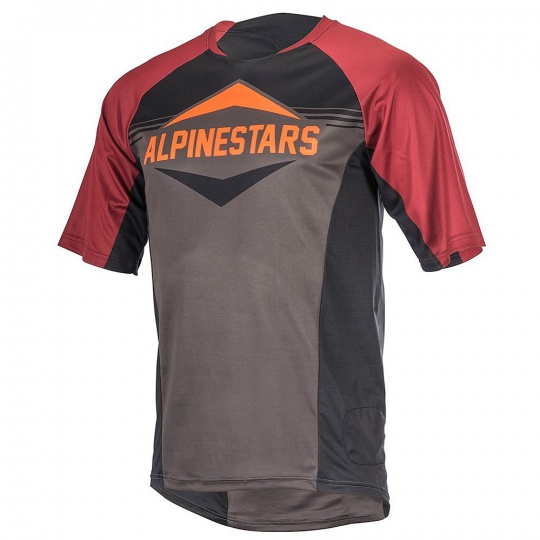 Alpinestars Mesa S/S Jersey dres Black Rio Red Dark Shadow