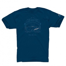 Alpinestars Helmet Tech Tee Ride Dry - Petrol Alpinestars Helmet Tech Tee Ride Dry - Petrol