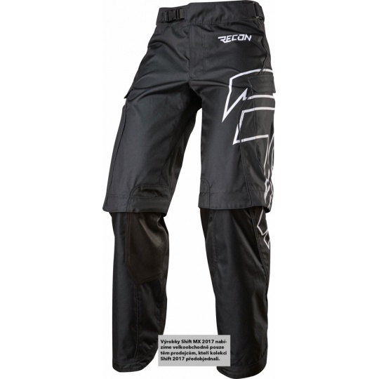 Pánské MX kalhoty Shift Recon Pant Black 