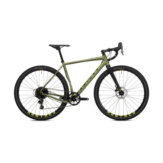 NS Bikes RAG plus  1 SHOW - gravel bike - Black/Green velikost L
