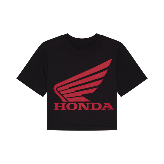 Dámské triko Fox W Fox X Honda Baby Tee  Black