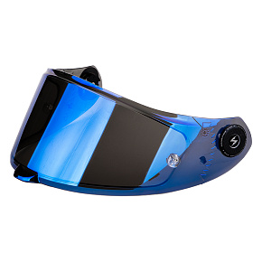 Plexi SCORPION EXO-RACE AIR zrcadlové modré KDS-F-04