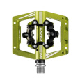 FUNN Mamba S (small) Double side SPD - GRS pedály - zelené
