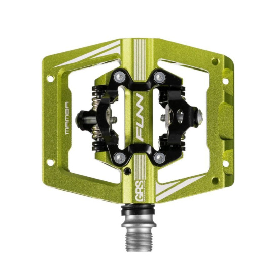FUNN Mamba S (small) Double side SPD - GRS pedály - zelené FUNN Mamba S (small) Double side SPD - GRS pedály - zelené