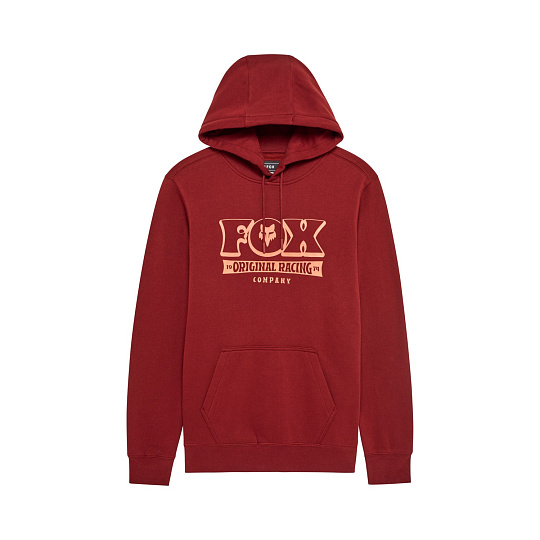 Pánská mikina Fox Banner Fleece Po  Rust