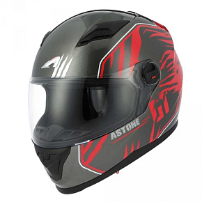 Moto přilba ASTONE GT2 PREDATOR černo/červená Moto přilba ASTONE GT2 PREDATOR černo/červená