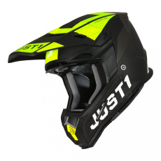 Moto přilba JUST1 J22C ADRENALINE carbon fluo žlutá Moto přilba JUST1 J22C ADRENALINE carbon fluo žlutá