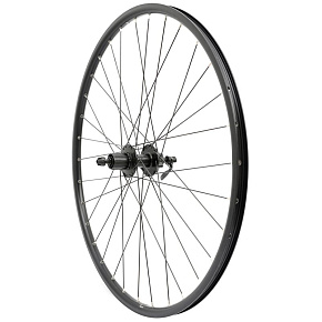 zapletené kolo 28/29" SHIMANO Disc INTL zadní 8-11sp. černé