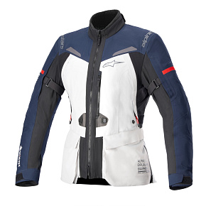 bunda STELLA ST-7 GORE-TEX, ALPINESTARS, dámská (světle šedá/modrá/černá) bunda STELLA ST-7 GORE-TEX, ALPINESTARS, dámská (světle šedá/modrá/černá)