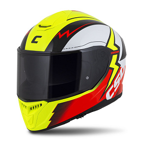 přilba Integral GT 2.1 Flash, CASSIDA (žlutá fluo/červená fluo/černá/bílá) plexi s přípravou pro Pinlock přilba Integral GT 2.1 Flash, CASSIDA (žlutá fluo/červená fluo/černá/bílá) plexi s přípravou pro Pinlock