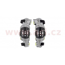 kolenní ortézy BIONIC-7 2019, ALPINESTARS (stříbrná/žlutá fluo, pár) kolenní ortézy BIONIC-7 2019, ALPINESTARS (stříbrná/žlutá fluo, pár)