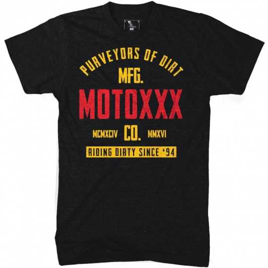 Tričko Moto XXX GASKET černá *