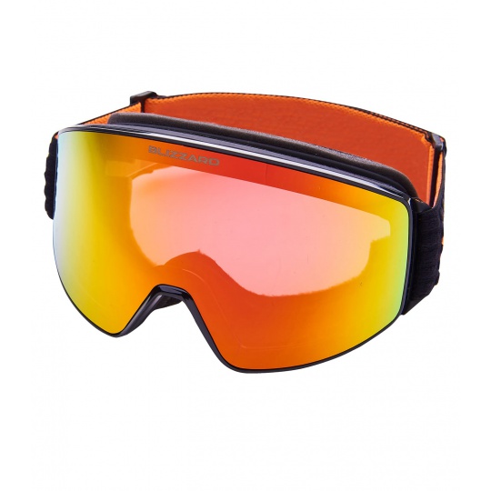 lyžařské brýle BLIZZARD Ski Gog. 931 MDAZO, black matt, smoke3, red REVO