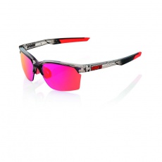 Sportcoupe Polished Translucent Crystal Smoke - Purple Multilayer Mirror Lens Sportcoupe Polished Translucent Crystal Smoke - Purple Multilayer Mirror Lens
