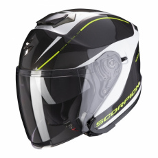 Moto přilba SCORPION EXO-S1 SHADOW perleťově bílo/neonově žlutá Moto přilba SCORPION EXO-S1 SHADOW perleťově bílo/neonově žlutá