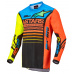 dres RACER COMPASS, ALPINESTARS (černá/žlutá fluo/korálová) 2022