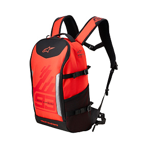 batoh AMP-3 MM93 kolekce, ALPINESTARS (červená fluo/červená/černá, objem 17 l) 2027 batoh AMP-3 MM93 kolekce, ALPINESTARS (červená fluo/červená/černá, objem 17 l) 2027