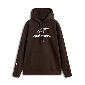 mikina PRELUDE OVERSIZED HOODIE, ALPINESTARS (hnědá) mikina PRELUDE OVERSIZED HOODIE, ALPINESTARS (hnědá)