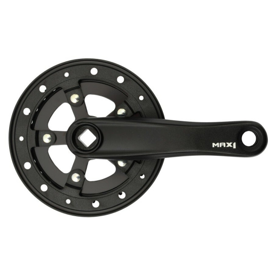 kliky MAX1 Kids 28z 140 mm černé s krytem