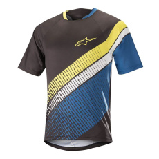 Alpinestars Predator SS Jersey - Black Royal Blue Acid Yellow Alpinestars Predator SS Jersey - Black Royal Blue Acid Yellow