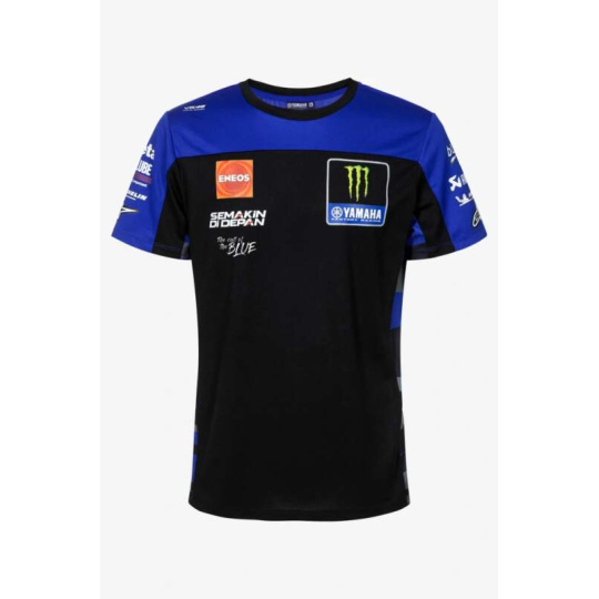 Týmové tričko Yamaha - MotoGP s logy sponzorů - M