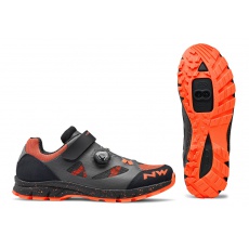 Dámské tretry Northwave Terrea Plus Wmn Anthracite/Lobster Orange Dámské tretry Northwave Terrea Plus Wmn Anthracite/Lobster Orange