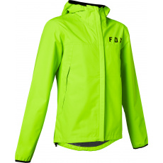 Pánská cyklo bunda Fox Ranger 2.5L Water Jacket Fluo Yellow Pánská cyklo bunda Fox Ranger 2.5L Water Jacket Fluo Yellow