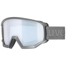 lyžařské brýle UVEX ATHLETIC FM rhino mat DL/FM silver-blue (S2) (5230) (S5505205230)