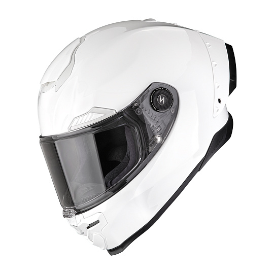 Moto přilba SCORPION EXO-RACE AIR FIM2 solid bílá