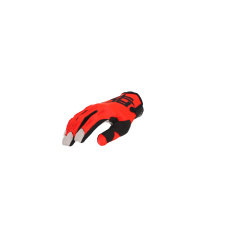 ACERBIS motokrosové rukavice junior červená