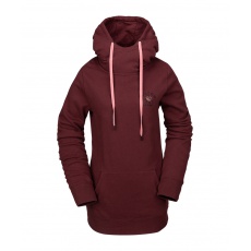 Dámská mikina Volcom Costus P/Over Fleece Scarlet Dámská mikina Volcom Costus P/Over Fleece Scarlet