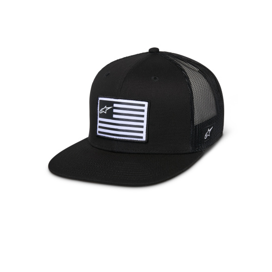 kšiltovka FLAG FLAT, ALPINESTARS (černá/černá) kšiltovka FLAG FLAT, ALPINESTARS (černá/černá)