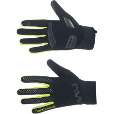 Pánské rukavice Northwave Active Gel Glove Black/Yllw Fluo 