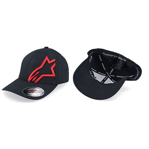 Alpinestars CorpShift 2 Curved Brim kšiltovka - Black/Red Alpinestars CorpShift 2 Curved Brim kšiltovka - Black/Red
