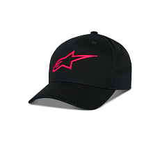 kšiltovka AGELESS SNAPBACK, ALPINESTARS (černá/červená) kšiltovka AGELESS SNAPBACK, ALPINESTARS (černá/červená)
