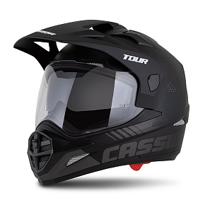 přilba Tour 2.0 Dual, CASSIDA (černá matná/šedá, plexi s přípravou pro Pinlock) 2026 přilba Tour 2.0 Dual, CASSIDA (černá matná/šedá, plexi s přípravou pro Pinlock) 2026