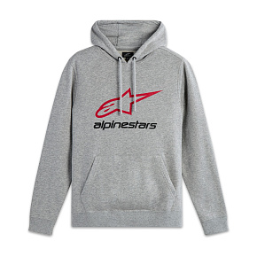 mikina ALWAYS 2.0, ALPINESTARS (šedá/červená/černá) mikina ALWAYS 2.0, ALPINESTARS (šedá/červená/černá)