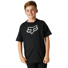 Dětské triko Fox Youth Legacy Ss Tee Black 