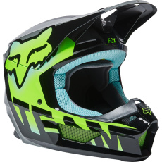 Pánská přilba Fox V1 Trice Helmet, Ece  Teal