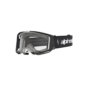 brýle VISION 8 AMBER, ALPINESTARS (černá/stříbrná, čiré plexi) 2027 brýle VISION 8 AMBER, ALPINESTARS (černá/stříbrná, čiré plexi) 2027
