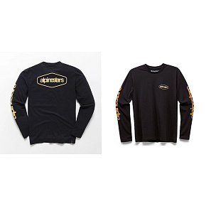 Alpinestars Outland Premium LS Tee tričko - Black