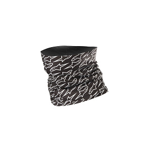 nákrčník ASTARS NECK TUBE, ALPINESTARS (černá/bílá)