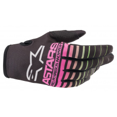 rukavice RADAR 2022, ALPINESTARS (černá/zelená neon/růžová fluo) rukavice RADAR 2022, ALPINESTARS (černá/zelená neon/růžová fluo)