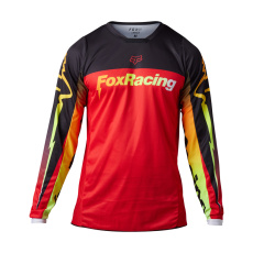 Pánský dres Fox 180 tatk Jersey  Fluorescent Red