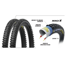 MICHELIN PLÁŠŤ E-WILD FRONT 29x2.60 RACING LINE DARK KEVLAR MAGI-X TS TLR (937012)