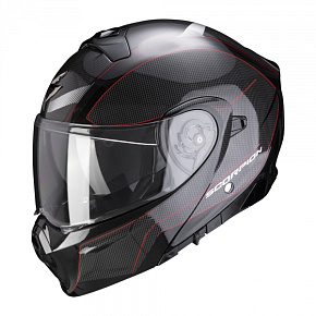 Moto přilba SCORPION EXO-930 CIELO perleťově černo/červená - S PINLOCKEM Moto přilba SCORPION EXO-930 CIELO perleťově černo/červená - S PINLOCKEM