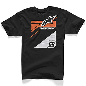Alpinestars tričko Chisel Black Alpinestars tričko Chisel Black