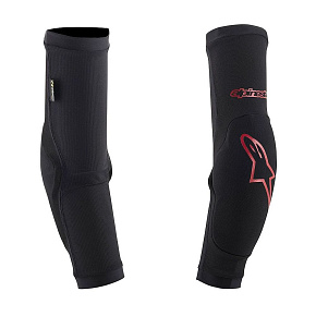 Alpinestars PARAGON PLUS elbow Black/Red- chrániče loktů Alpinestars PARAGON PLUS elbow Black/Red- chrániče loktů