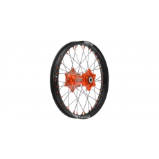 zadní kolo kompletní (19" x 2,15") KTM, Q-TECH (černý ráfek, oranžový střed) zadní kolo kompletní (19" x 2,15") KTM, Q-TECH (černý ráfek, oranžový střed)