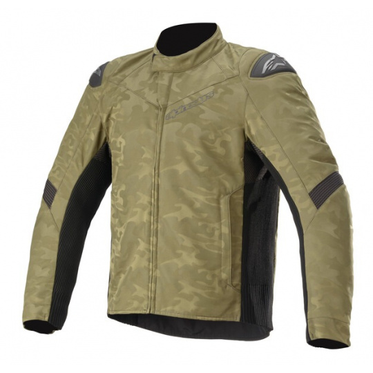 bunda T SP-5 RIDEKNIT, TECH-AIR 5 kompatibilní, ALPINESTARS (zelená camo/černá)